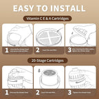 Shower Filter Replacement Cartridge Compatible - Image 4