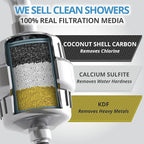 weAQUA Heavy Duty Shower Filter Family 2 PACK – 99% Removal - Image 3