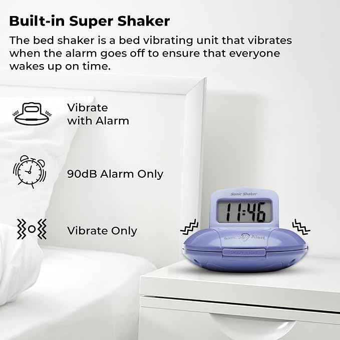 Sonic Alert Digital Alarm Clock