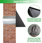 3 Inch Dryer Vent Cover Outside - Image 6