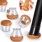 Chair Leg Floor Protectors for Hardwood Floors Felt Furniture Pads Silicone