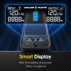 GOLDENMATE 1000VA/800W Lithium UPS Battery Backup & Surge Protector, Backup - Image 4