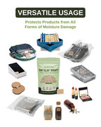 Micro-Pak Dri Clay Kraft, Highest Moisture Absorption Desiccant Packs, Silica - Image 8