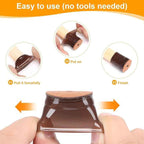 CHUNZEXI 24 Pack Extra Small Chair Leg Floor Protectors
