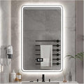Bathroom Mirror with LED Lights，Bathroom Led Mirror ，Backlit Bathroom Mirror by ZXCASDF