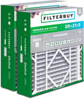 Filterbuy 20x21x5 Air Filter MERV 8 Essential Dust & Allergy Defense, by Filterbuy