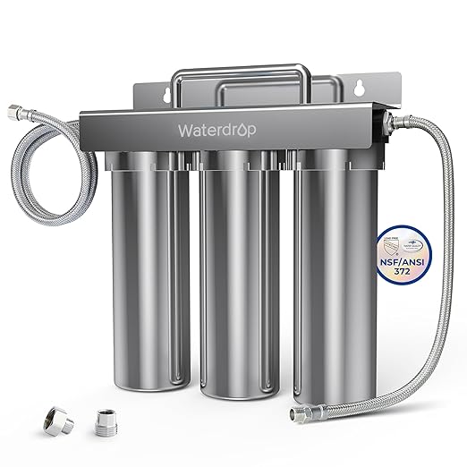 Waterdrop TST-UF 0.01μm Ultra-Filtration Under Sink Water Filter System by Waterdrop