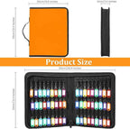 Portable Key Organizer with Handle, Fireproof and Waterproof Key Case, Key