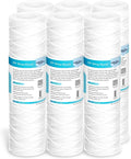 Membrane Solutions 10 Micron 10"x2.5" String Wound Whole House Water Filter by MembraneSolutions
