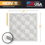 BNX TruFilter 18x18x1 Air Filter MERV 11 - Image 2