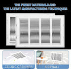 20x10 Return Air Grille, Return Air Vent Cover - Image 5