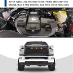 6.7L Cummins Diesel Fuel Filter Fuel Water Separator Set - Image 4