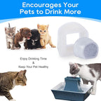 12+12 Pack Cat Water Fountain Filter, Pre-Sponge & Replacement Carbon Filters - Image 7