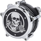 Motorcycle Air Filter Skull Style Air Cleaner - Image 7