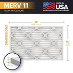 BNX TruFilter 16x25x1 Air Filter MERV 11 - Image 2