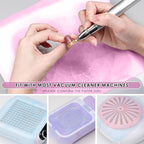 300 Sheets Nail Dust Collector Filter Paper: Disposable Dust Vacuum Filter - Image 7