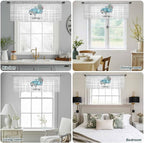 Welcome Sheer Valance Curtains, Summer Car - Image 9