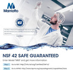 MARRIOTTO Smart Water Filters for Refrigerators NSF 42 Certified Cartridges - Image 4