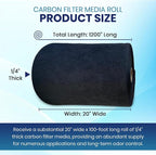 Activated Carbon Filter Media Roll - Image 5