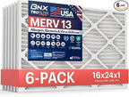 BNX TruFilter 16x24x1 Air Filter MERV 13 by BNX
