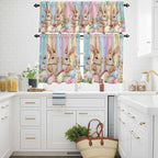 Easter Kitchen Curtains Set 3 Piece - Image 3