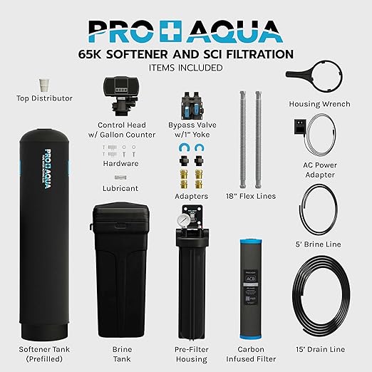 PRO+AQUA PRO-SCI-S80E Whole House Water Filter & Softener Bundle | 80, 000 - Image 2