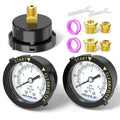 MEANLIN MEASURE 0~60Psi 1/4" NPT Start and Clean Filter Pressure Gauge by MEANLINMEASURE