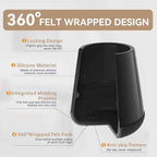 24PCS Upgraded Silicone Chair Leg Floor Protectors