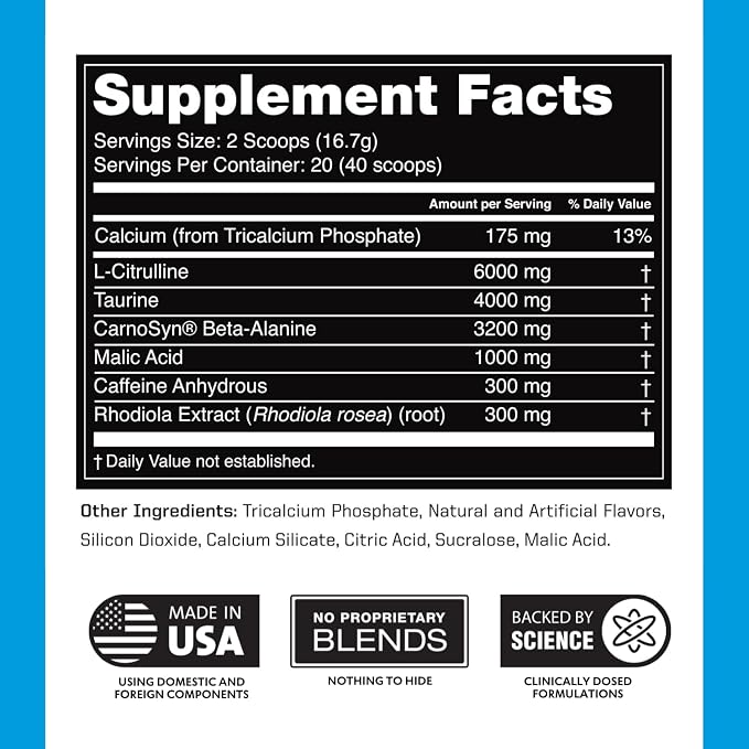 Outwork Nutrition Preworkout for Men & Women - Image 8