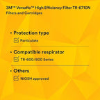3M Versaflo High Efficiency Particulate Filter TR-6710N-5, - Image 8