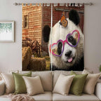Farm Panda Living Room Curtains 84 Inch Length, Window Curtains Tab Top - Image 3