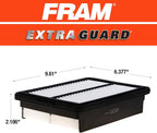 FRAM Extra Guard Rectangular Panel Engine Air Filter Replacement, Easy Install - Image 7