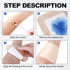 Silicone Foam Dressing 5x5 inch - Image 7