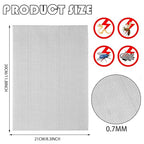 Stainless Steel Wire Mesh Screen 4Pcs Anti-Rusted Air Vent Mesh 8.4"X12" - Image 2
