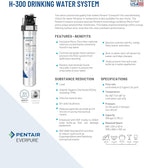 Pentair Everpure H-300 Drinking Water System, NSF Certified to Reduce Lead - Image 6