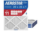 Aerostar 20x25x1 MERV 11 Air Filter, ACTUAL SIZE, Air Conditioning & Furnace by AirFiltersDelivered