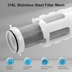 Airthereal Spin Down Water Sediment Filter, Pre-Filtration System - Image 8