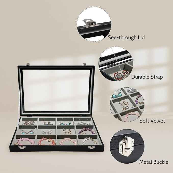 Stratalife Bracelet Holder Jewelry Organizer Jewelry Storage Earring Holder