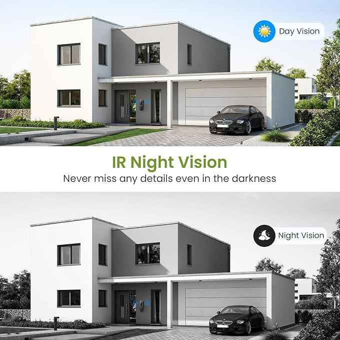 1080P Wireless Video Doorbell Camera, Smart Outdoor Surveillance Cam, FHD Live