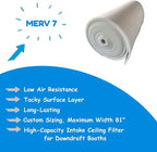 Spray Booth Ceiling Filter, High-Capacity Intake Air Filter - Image 6