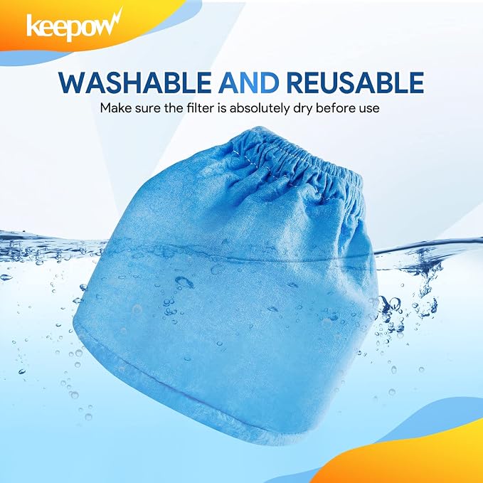 KEEPOW 10 Pack VRC2 Cloth Filter Compatible - Image 4