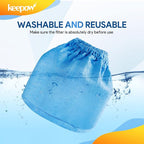 KEEPOW 10 Pack VRC2 Cloth Filter Compatible - Image 4