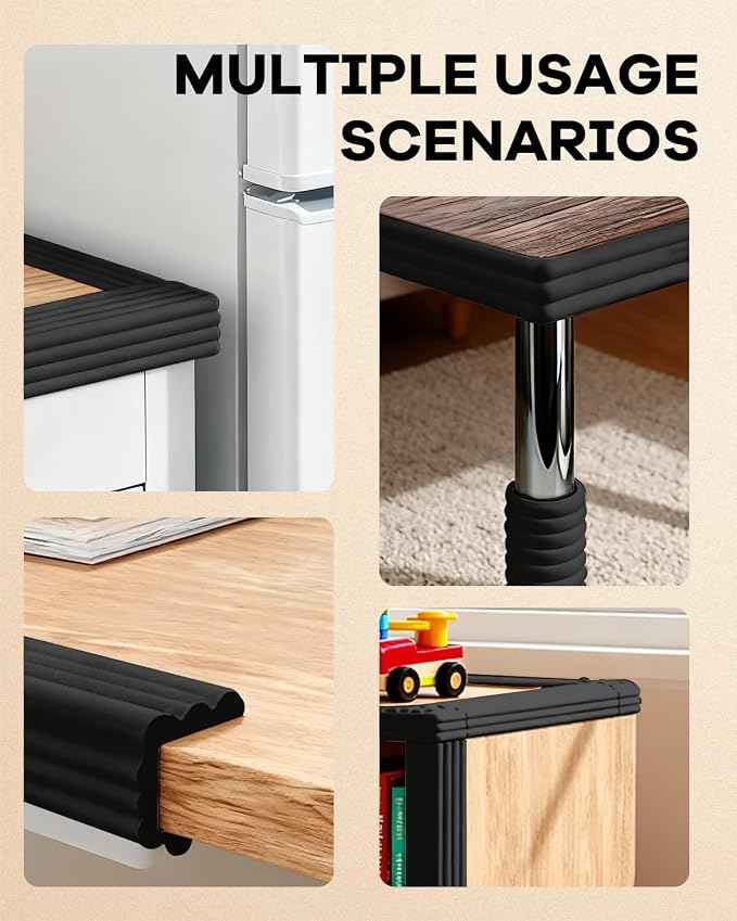 Edge and Corner Guards with Strong Adhesive Extra Thick Baby Proofing Furniture