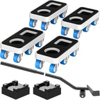 Furniture Dolly with Dual Groove Design: Furniture Sliders with 6 Wheels
