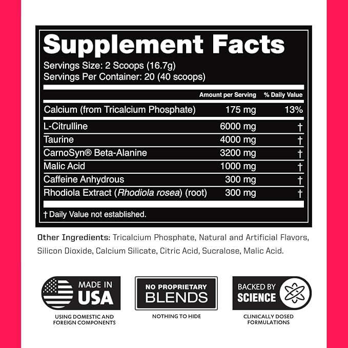 Outwork Nutrition Preworkout for Men & Women - Image 8