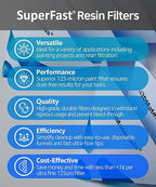 SuperFilter 300 pcs, Disposable Filter, 3D Printer Resin and Paint Strainer - Image 3