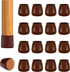 16pcs Round Chair Leg Floor Protectors, Felt Pads Chair Leg Protectors