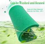 Foam Air Filter Replace for U-ni Filter BF-1 BF1 - Image 4