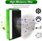 AER1 Filter 4 HEPA Filters + 8 Carbon Booster Filters Compatible - Image 3
