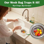 400 Pcs Disposable Mesh Sink Strainer Bags, Kitchen Sink Strainer Mesh Bag - Image 6